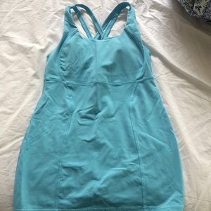 Criss-cross RAZORBACK LULULEMON TANK TOP!